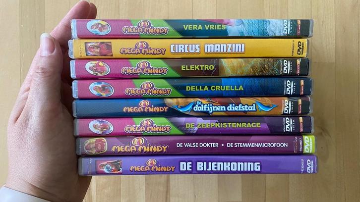 Mega Mindy (Verschillende titels), Cd's en Dvd's, Dvd's | Kinderen en Jeugd, Zo goed als nieuw, Tv fictie, Avontuur, Alle leeftijden