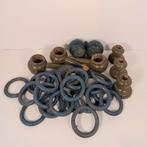 Barre pour rideau avec anneaux bleu, Minder dan 100 cm, 200 cm of meer, Blauw, Gebruikt