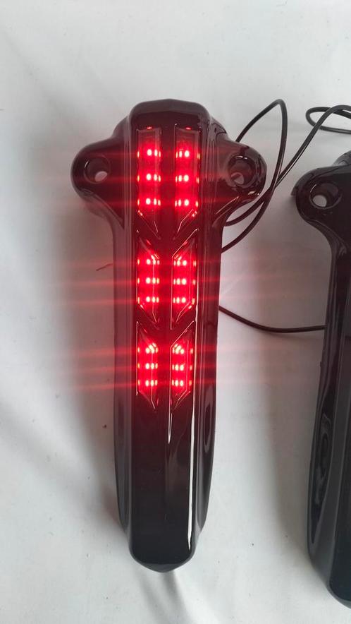 Overzet kappen met verlichting voor voorvork Harley Davidson, Motoren, Accessoires | Overige, Nieuw, Ophalen of Verzenden