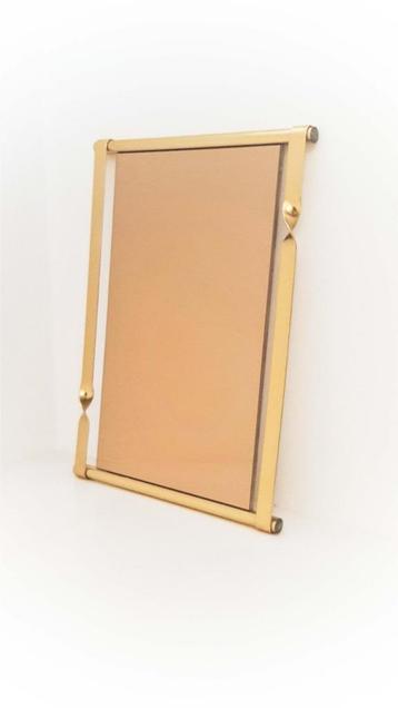 Luciano Frigerio spiegel met gouden frame, Italy. beschikbaar voor biedingen
