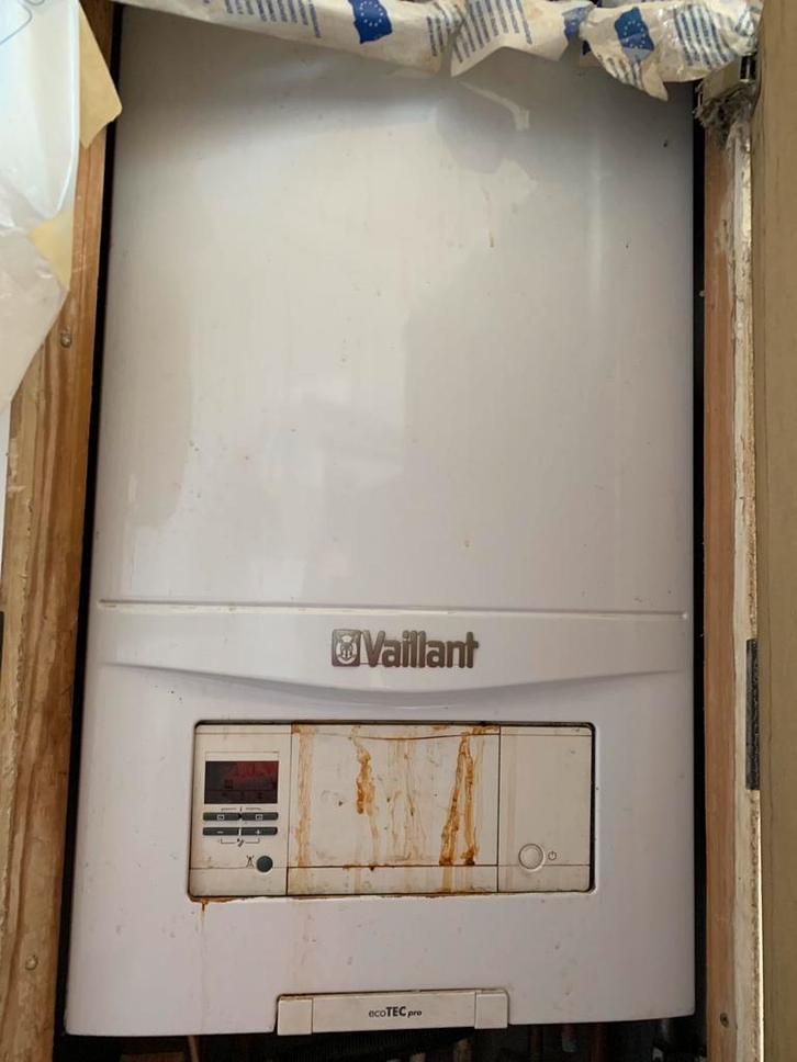 Vaillant 286/5-3 ketel voor onderdelen, Doe-het-zelf en Bouw, Chauffageketels en Boilers, Gebruikt, Geiser, Aardgas, 100 liter of meer