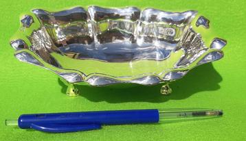 Pralines presenteer schaaltje 17x12 cm. Bora's Silverplated beschikbaar voor biedingen