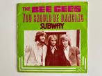 Vinyle 45 tours The Bee Gees You should be dancing, 1960 tot 1980, Gebruikt, Ophalen of Verzenden
