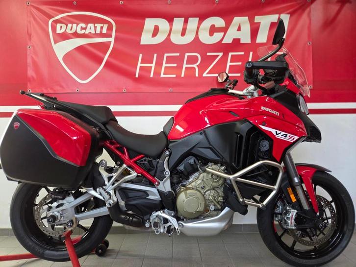 Multistrada V4 s Travel, Motoren, Motoren | Ducati, Bedrijf, Toermotor, meer dan 35 kW, 4 cilinders, Motorrijbewijs A, ABS, Cruise Control
