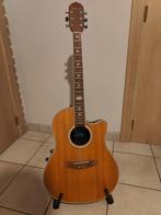 Ovation / Applause AE38 (shallow bowl) (80's), Ophalen of Verzenden, Gebruikt, Western- of Steelstringgitaar, Met (piezo-)element