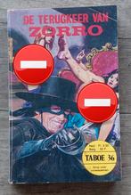 Taboe 36: De terugkeer van Zorro, Boeken, Stripverhalen, Eén stripboek, Verzenden, Gelezen
