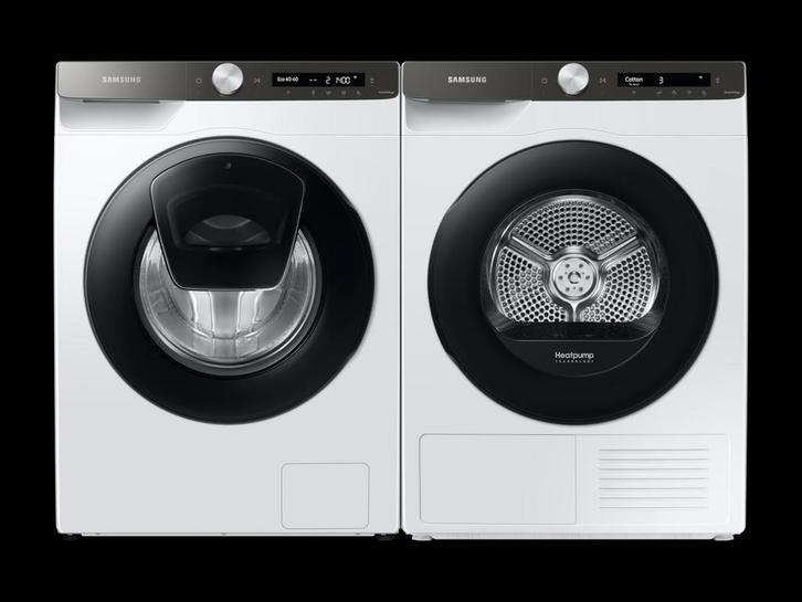 Samsung AI control washing machine + dryer set, Elektronische apparatuur, Wasmachines, Gebruikt, Voorlader, 8 tot 10 kg, 85 tot 90 cm