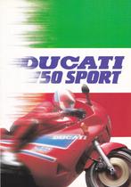 Ducati 750 SUPERSPORT brochure., Motoren, Ophalen of Verzenden, Ducati