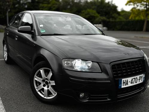 Audi A3 8p 2.0L TDI 140ch 280.000 km, Auto's, Audi, Bedrijf, A3, ABS, Diesel, 5 deurs, Handgeschakeld, Zwart, Zwart, Stof, Voorwielaandrijving