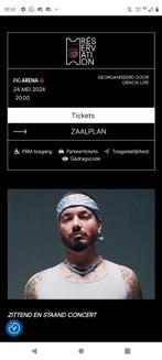 2 tickets concert j balvin, Tickets en Kaartjes, Concerten | Pop, Mei