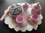 Schattig houten theesetje, Ophalen of Verzenden, Gebruikt