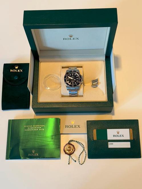 Rolex Submariner 114060, Handtassen en Accessoires, Horloges | Heren, Gebruikt, Polshorloge, Rolex, Staal, Staal, Ophalen of Verzenden