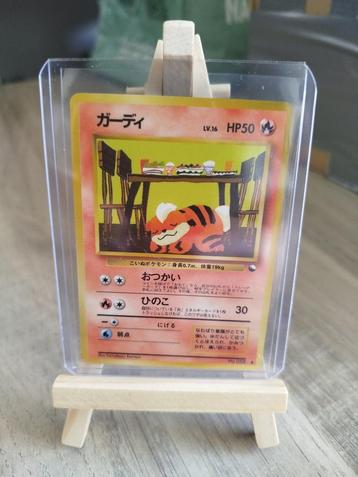 Pokémon Growlithe vending machine promo, Enlèvement ou Envoi, Utilisé, Cartes en vrac