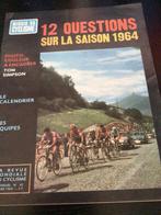 Miroir du cyclisme 1964  nr 42 poster tom simpson, Sport en Fitness, Wielrennen, Verzenden, Zo goed als nieuw