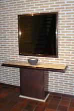 Console tafel en spiegel - Belgochrom 1970s/80s., Ophalen of Verzenden