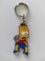 Porte-clés métal vintage Bart Simpson - 2000 - SEDESMA, Collections, Peluche ou Figurine, Utilisé, Enlèvement ou Envoi