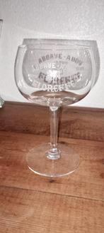 Brouwerij bier oud glas Floreffe Abbey, Verzamelen, Ophalen of Verzenden, Gebruikt, Glas of Glazen, Overige merken