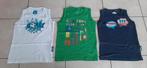 3 toffe mouwloze T-shirten JBC maat 104 of 4 jaar, Kinderen en Baby's, Kinderkleding | Maat 104, JBC, Ophalen of Verzenden, Jongen