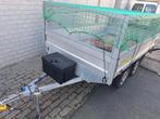 Dubbelasser 750 kg ongeremd, Auto diversen, Aanhangers en Bagagewagens, Ophalen, Zo goed als nieuw