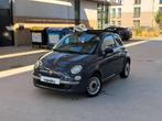 Fiat 500C 1.0i | CABRIOLET | AIRCO | GARANTIE (bj 2009), Voorwielaandrijving, Stof, Gebruikt, Zwart