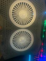 Laptopkoeler RGB koelers 2 grote ventilators, Ophalen of Verzenden, Zo goed als nieuw