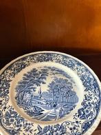 4 borden delfs blauw, Antiek en Kunst, Ophalen