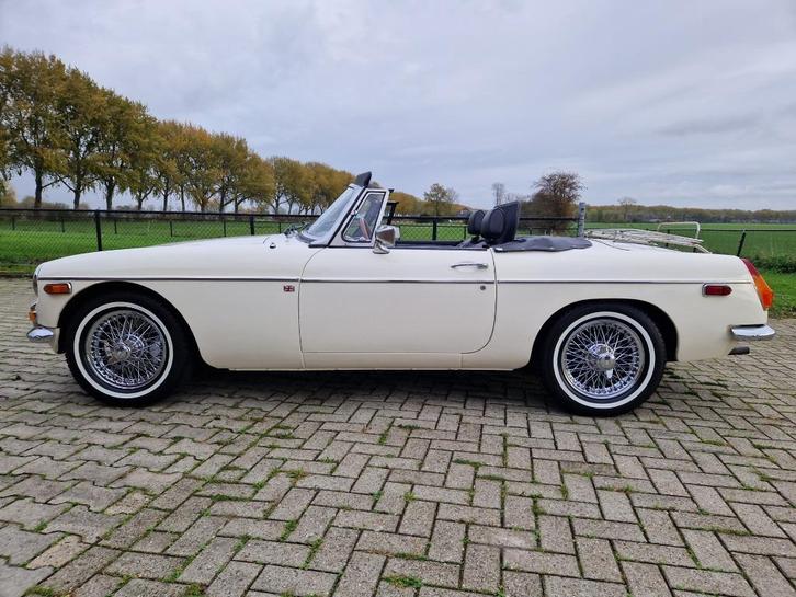 Top MGB 1979 met Overdrive, Mohair kap en vele Opties. MG B, Auto's, Oldtimers, Particulier, MG, Benzine, Cabriolet, 2 deurs, Handgeschakeld