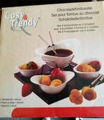 Chocoladefondue Cosy&Trendy (2sets -4pers en 2 pers), Nieuw, Fondueset, Brander, Ophalen