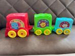Kleurrijke Fisher-Price stapel en choo choo trein (va 6 m), Kinderen en Baby's, Speelgoed | Fisher-Price, Ophalen, Zo goed als nieuw