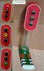 Snoepdispenser verkeerslicht 20cm – lichten branden & geluid, Kinderen en Baby's, Speelgoed | Educatief en Creatief, Met geluid
