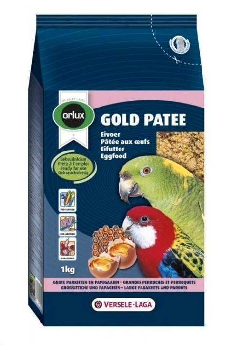 Orlux Gold Patee Grote Parkieten en Papegaaien 1kg, Dieren en Toebehoren, Vogels | Toebehoren, Nieuw, Ophalen of Verzenden