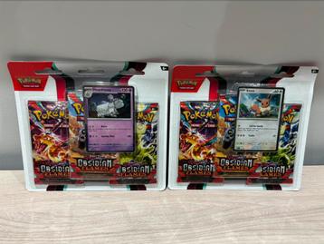 Pokémon TCG - Obsidian Flames 3 Pack Blister sealed BUNDLE