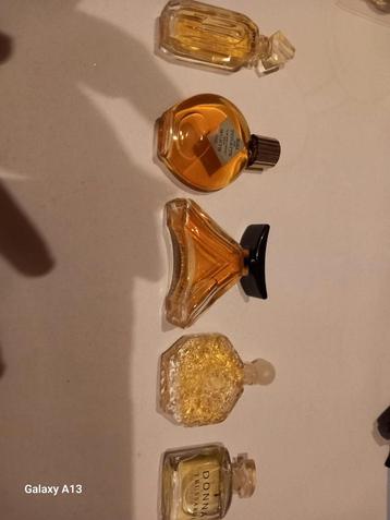 Orginele vintage miniatuur parfumflesjes, Verzamelen, Ophalen of Verzenden, Zo goed als nieuw, Miniatuur