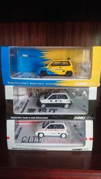 Honda city + motocompo INNO 1/64, Autres marques, 1:50 ou moins, Voiture, Enlèvement ou Envoi