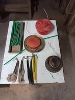 bosmaaier ,grastrimmer, weedlover + snijkoppen, Ophalen, Zo goed als nieuw