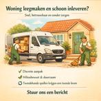 Woning ontruimen, verhuizen en poetsen, Diensten en Vakmensen