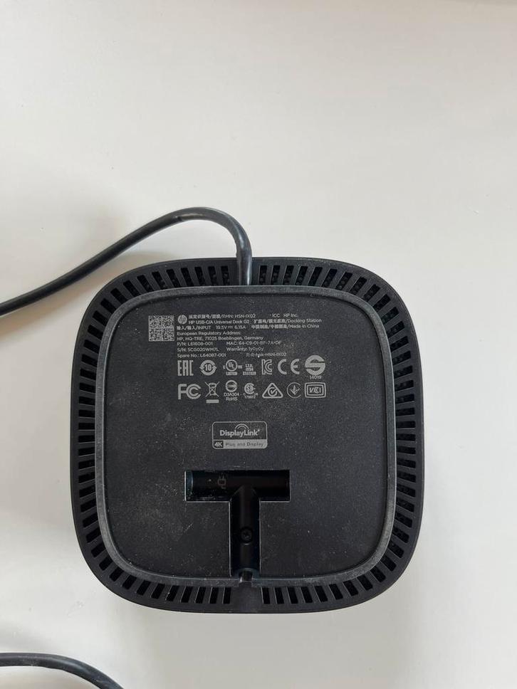 Docking station HP USB A/C universal dock G2, Computers en Software, Dockingstations, Nieuw, Docking station, Ophalen of Verzenden