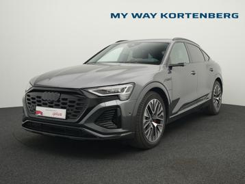 Audi Q8 Sportback e-tron Q8 Sportback e-Tron 106 kWh 55 Quat, Auto's, Audi, Automaat, SUV of Terreinwagen, Zilver of Grijs, Te koop