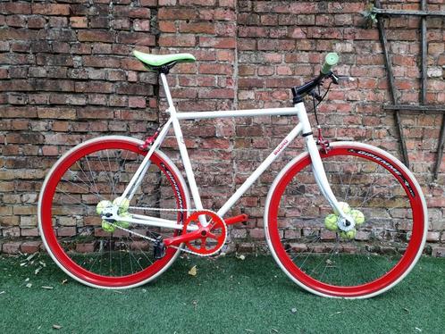 Fixed gear / fixie, Fietsen en Brommers, Fietsen | Heren | Herenfietsen, Zo goed als nieuw, Overige merken, 53 tot 57 cm, Ophalen
