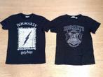 2 t-shirts Harry Potter garçon - taille 140 (10 ans), Jongen, Gebruikt, Setje, Ophalen