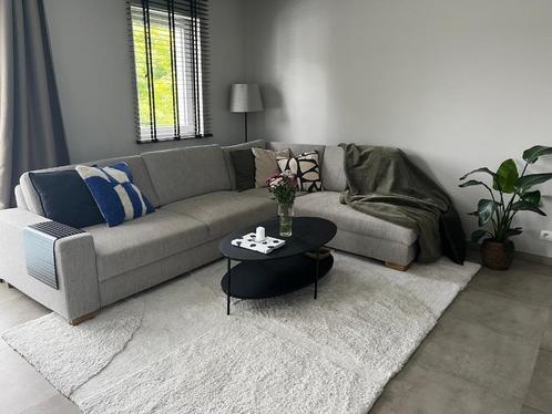 IKEA SÖRVALLEN 4-zits hoekbank — lichtgrijs — good summer, Huis en Inrichting, Zetels | Zetels, Gebruikt, Hoekbank, Vierpersoons of meer