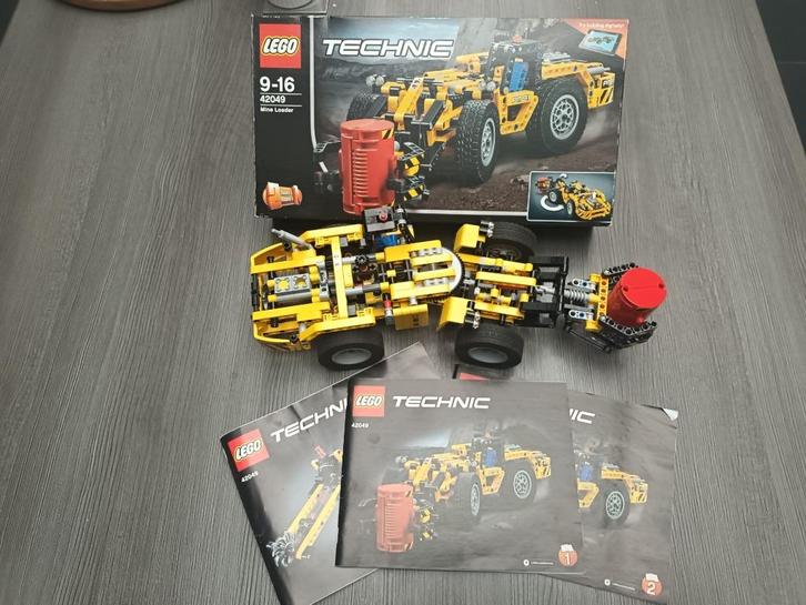 LEGO Technic 42049 – Mijnbouwgraafmachine / Mijnlader, Kinderen en Baby's, Speelgoed | Duplo en Lego, Zo goed als nieuw, Lego
