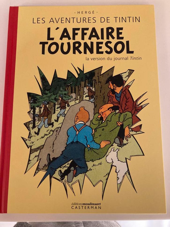 L’AFFAIRE TOURNESOL LA VERSION DU JOURNAL TINTIN, Boeken, Stripverhalen, Zo goed als nieuw, Eén stripboek, Ophalen of Verzenden