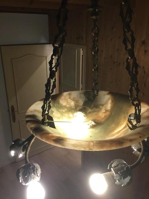 Luster, Huis en Inrichting, Lampen | Kroonluchters, Gebruikt, Ophalen