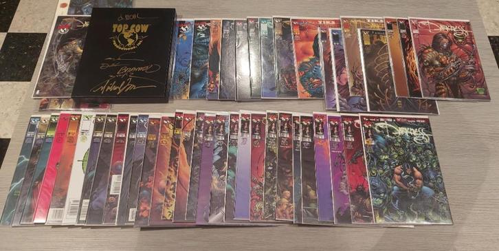 The Darkness Top Cow lot 228 comics, Boeken, Strips | Comics, Zo goed als nieuw, Meerdere comics, Amerika, Ophalen of Verzenden