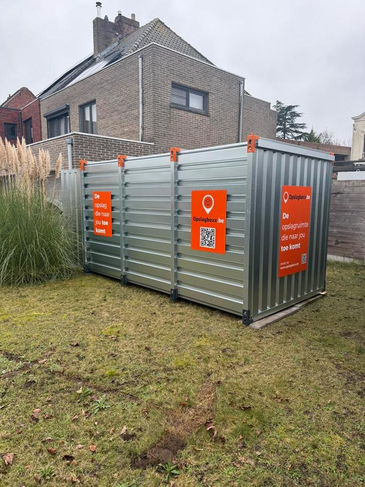 16 m³ Opslagboxx te huur, Bricolage & Construction, Conteneurs, Enlèvement