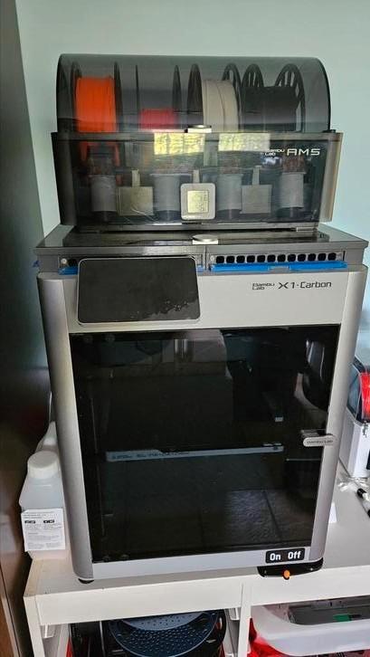 Bambulab X1C Combo, Computers en Software, 3D Printers, Zo goed als nieuw, Ophalen