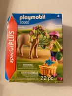 Playmobil Special Plus - Meisje met pony  set 70060, Comme neuf, Ensemble complet, Enlèvement ou Envoi
