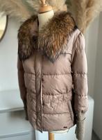 doudoune fourrure manteau brun matelassé Gaudi taille M 42, Enlèvement ou Envoi, Comme neuf, Brun