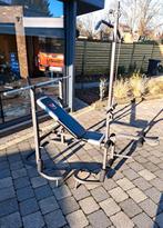 Multi Fitness Toestel, Verstelbare Bank, Boven+Onderlichaam, Centrale électrique, Enlèvement, Utilisé, Métal